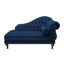 Ver imagem 1 de Recamier Sofá Esquerdo Larissa 150cm Sala Corano Azul Marinho - Incasa Decor