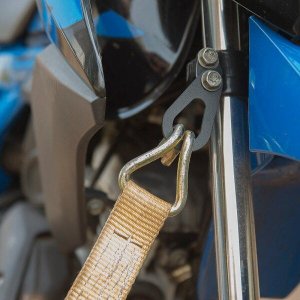 kit 2 Alça Trava Simples para Transportar Motos-Aço