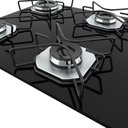 Ver imagem 4 de Fogão Cooktop Nardelli Ori 4 Bocas Vidro Preto