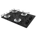 Ver imagem 1 de Fogão Cooktop Nardelli Ori 4 Bocas Vidro Preto