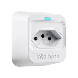 Tomada Dispositivo Proteção Contra Surtos Elétricos Intelbras Eps 301 Branco - 2