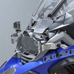 Protetor Farol em Inox e Acrílico BMW GS R1200 - 2013 Diante - 3