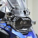 Ver imagem 1 de Protetor Farol em Inox e Acrílico BMW GS R1200 - 2013 Diante