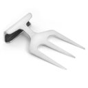 Ver imagem 2 de Garfo Tridente para Churrasco em Inox com Base Madeira Teca