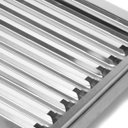 Ver imagem 4 de Grelha Parrilheira - Inox Escovado 50x50 Cm com Chapa