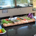 Ver imagem 5 de Panela Grill para Churrasqueira - Inox Escovado- 30x30x04 Cm