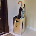 Ver imagem 1 de Porta Guarda Chuva 30 litros - Inox Escovado