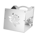 Ver imagem 3 de Suporte Porta Revista - Revisteiro Inox Polido - Chão