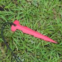 Ver imagem 3 de kit 4 Estaca Speck Tarp T -Reforçado -Barraca -Aço -Vermelho
