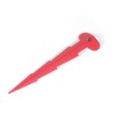 Ver imagem 2 de kit 4 Estaca Speck Tarp T -Reforçado -Barraca -Aço -Vermelho