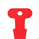 Ver imagem 4 de kit 4 Estaca Speck Tipo T -Tarp Barraca Todo Terreno Aço-Vermelho