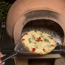 Ver imagem 1 de Pá de Pizza de Fornear-Lamina 36 Cm Inox Quadrada-Cabo 60 Cm