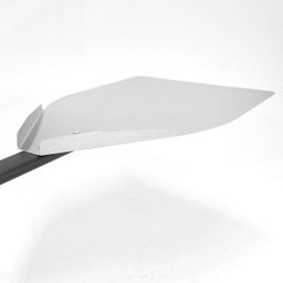 Pá de Pizza de Fornear-Lamina 30 Cm Inox Quadrada-Cabo 1Mtr - 4