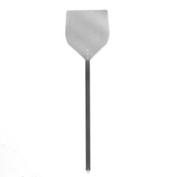 Pá de Pizza de Fornear-Lamina 30 Cm Inox Quadrada-Cabo 1Mtr - 2