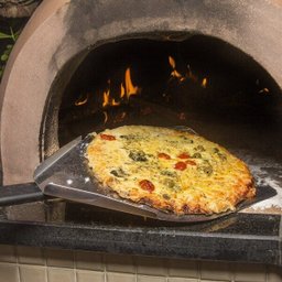 Pá de Pizza de Fornear-Lamina 30 Cm Inox Quadrada-Cabo 1Mtr - 3