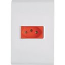 Ver imagem 1 de Conjunto 1 Tomada 2p+t 20a/250v Vermelha Liz - Tramontina