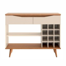 Aparador Barzinho Grace Noce/off White Casa D - 3