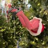 Pernas de Mamae Noel Natal para Arvore Natalina com Movimento Chute Festa Fim de Ano Decoraçao Confr - 4