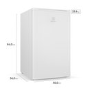 Ver imagem 3 de Frigobar Electrolux 122l Efficient com Controle de Temperatura Branco Em120 - 110v