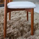 Ver imagem 7 de Kit Cadeiras de Madeira para Sala de Jantar Linho Cru