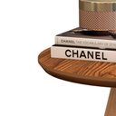 Ver imagem 2 de Mesa de Apoio Classic com Pés Palito para Sala ou Escritório - Freijó