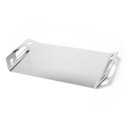 Ver imagem 2 de Bandeja Retangular M3 em Inox Polido - Interno 40x30 Cm