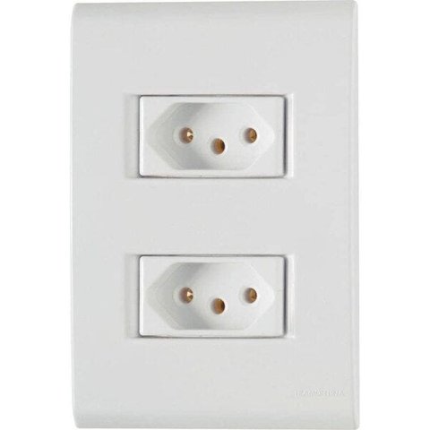 Conjunto 2 Tomadas 2P+T 20A-250V Liz - Tramontina