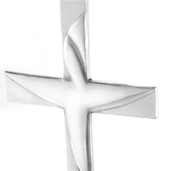Crucifixo Cristo - Alumínio Fundido - Polido - 4