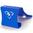 Ver imagem 3 de Suporte Porta Celular/Caneta de Mesa - Alumínio - Azul