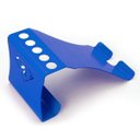 Ver imagem 2 de Suporte Porta Celular/Caneta de Mesa - Alumínio - Azul