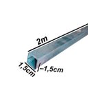 Ver imagem 2 de 03 Tubos 02mts 15 X 15 X 0,65 X 2000 Galvanizado