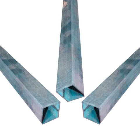 03 Tubos 02mts 15 X 15 X 0,65 X 2000 Galvanizado