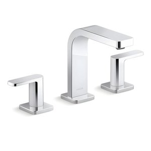Misturador Lavatorio Parallel Duplo Comando Kohler Cromado