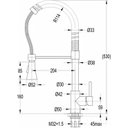 Ver imagem 4 de Torneira Gourmet Celite de Cozinha de Mesa Cromado