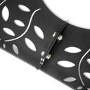 Ver imagem 5 de Grelha para Arvore - Folhas - Aço - Preto Fosco