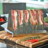 Assador de Bacon para Churrasqueira - Inox Escovado - 1
