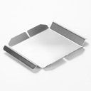 Ver imagem 4 de Apoio Descanso de Talheres de Balcão - Inox Escovado
