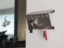 Ver imagem 2 de Suporte Porta Chaves de Parede Inox Escovado - Beija Flor