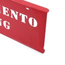 Ver imagem 3 de Placa de Estacionamento - Central - Aço - Vermelho