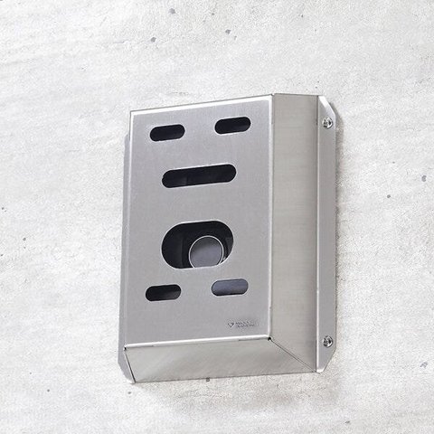 Proteção Porteiro Eletrônico Inclinado Interfone-Intelbras Inox