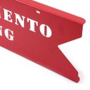Ver imagem 4 de Placa de Estacionamento Parking - Sentido Esquerdo - Aço - Vermelho