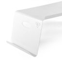 Ver imagem 4 de Suporte/Porta-Notebook/PC de Cama/Sofá-Plus- Alumínio Branco