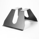 Ver imagem 2 de Suporte de Bicicleta de Chão - Aço - Preto