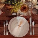 Ver imagem 2 de Jogo 6 Pratos Branco Tramontina de Porcelana 28cm Raso Mesa Posta Maria Augusta