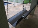 Ver imagem 3 de Banco Balanço Suspenso - De Aço - Marrom - Casa e Jardim