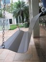 Ver imagem 4 de Banco Balanço Suspenso - De Aço - Marrom - Casa e Jardim