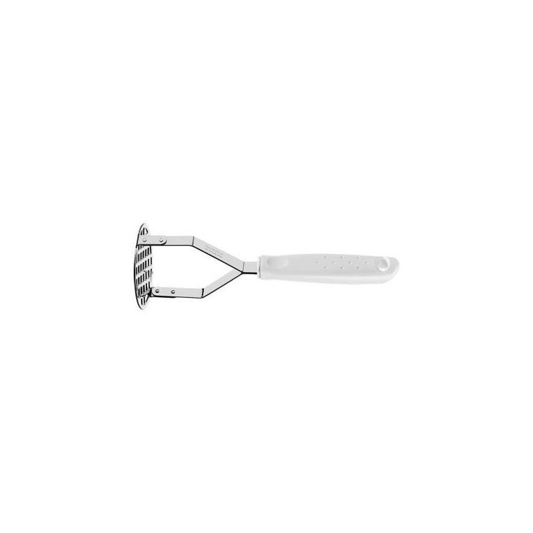 Amassador de Batatas Tramontina Utilitá Aço Inox e Cabo Polipropileno Branco 25655180