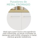Ver imagem 6 de Balcao Multiuso Tampo Tamburato 70cm Olmo Branco Tok Arty