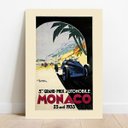 Ver imagem 1 de Placa Decorativa Mônaco 1933 - 40x60cm