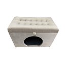 Ver imagem 1 de Puff Pet Casa de Cachorro e Gato 68 Cm - Bege Claro